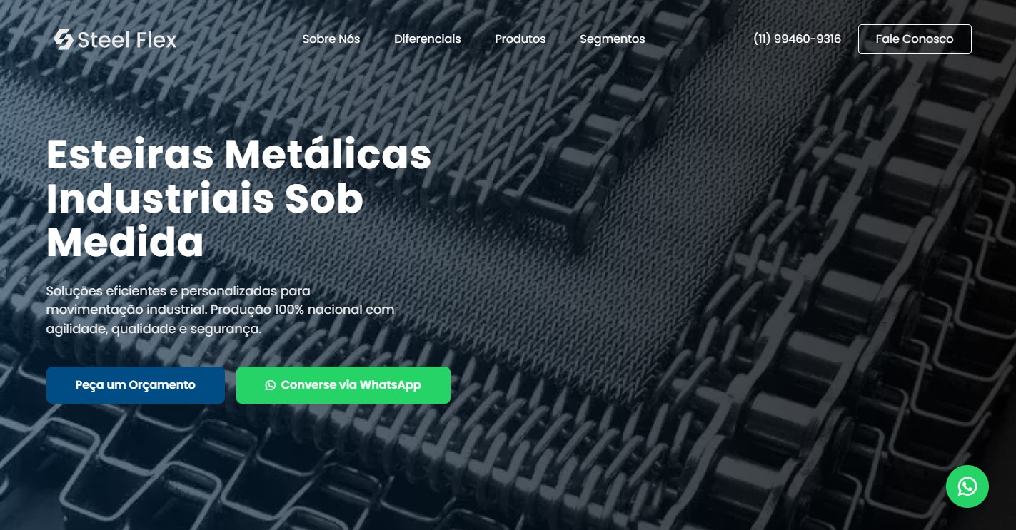 Preview do Projeto Steel Flex